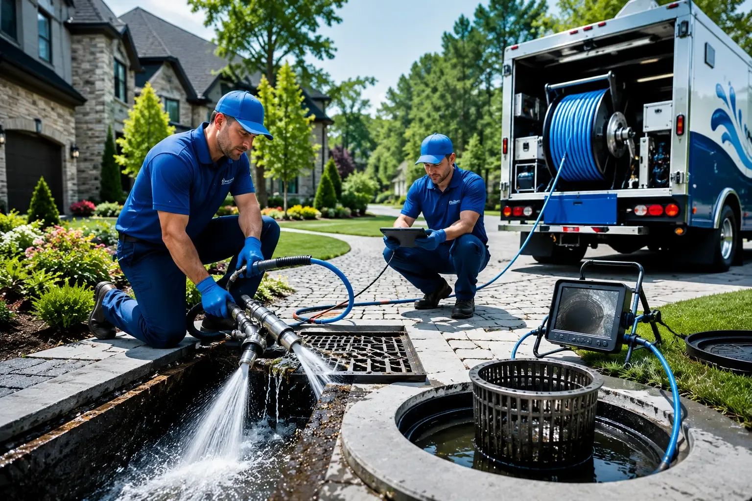 Local outdoor drain cleaning professionals in Grant Park, IL